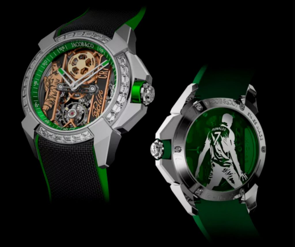 Jacob and Co. Ronaldo Watch green watch