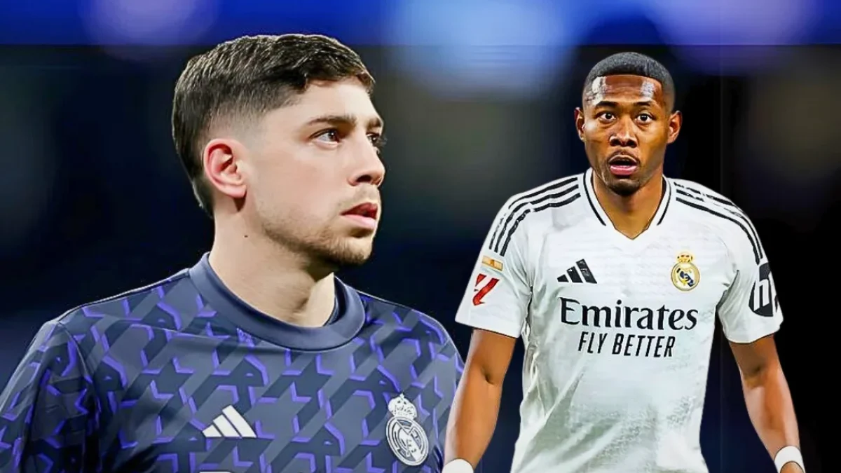 ede Valverde in Real Madrid training ahead of medical assessment